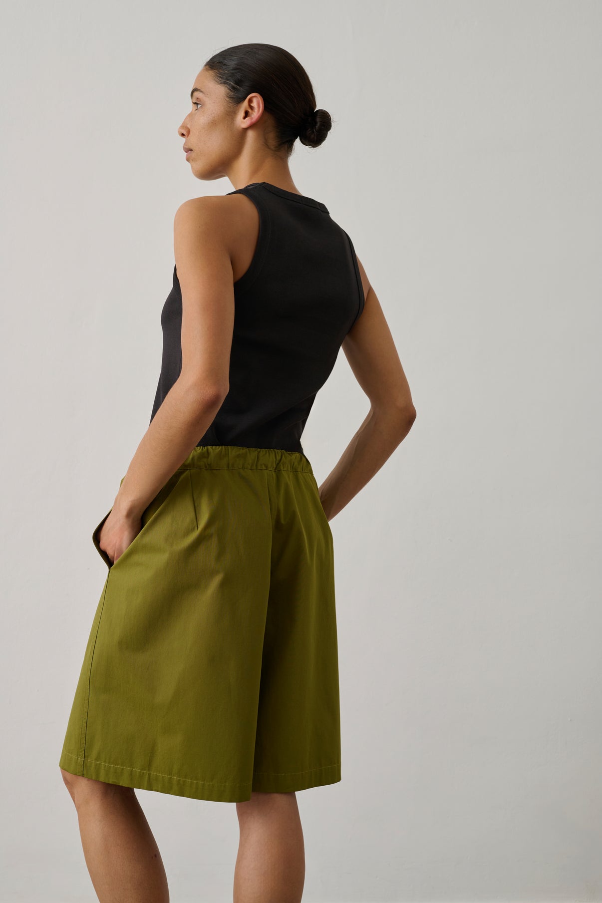 Débardeur Dolly - Charbon - Coton - Femme vue 3