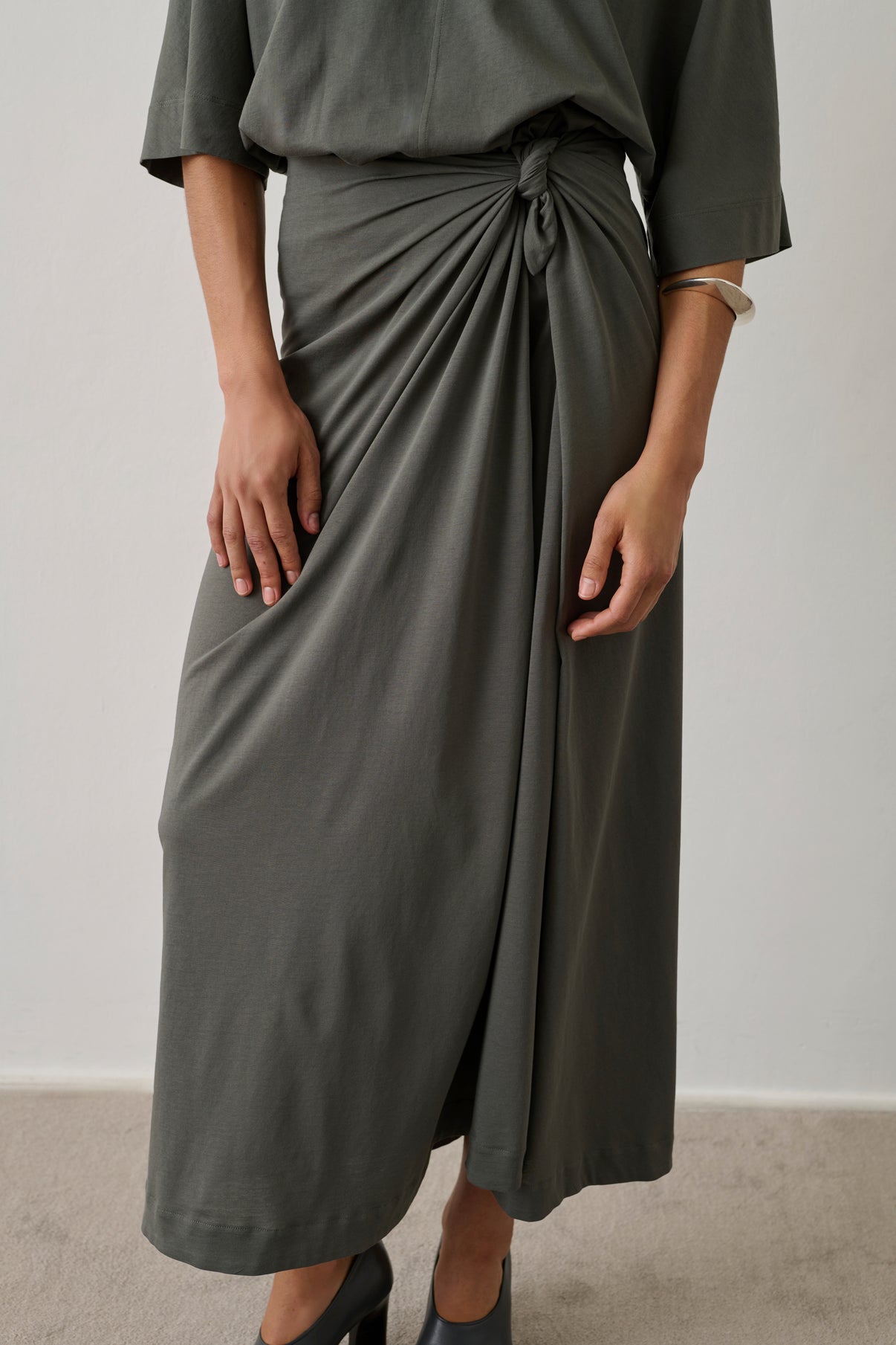 Jupe Goa - Ardoise - Coton - Femme vue 3