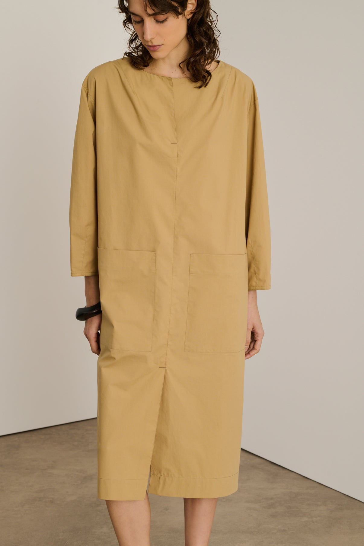 Robe Coralie - Sable - Coton - Femme vue 3