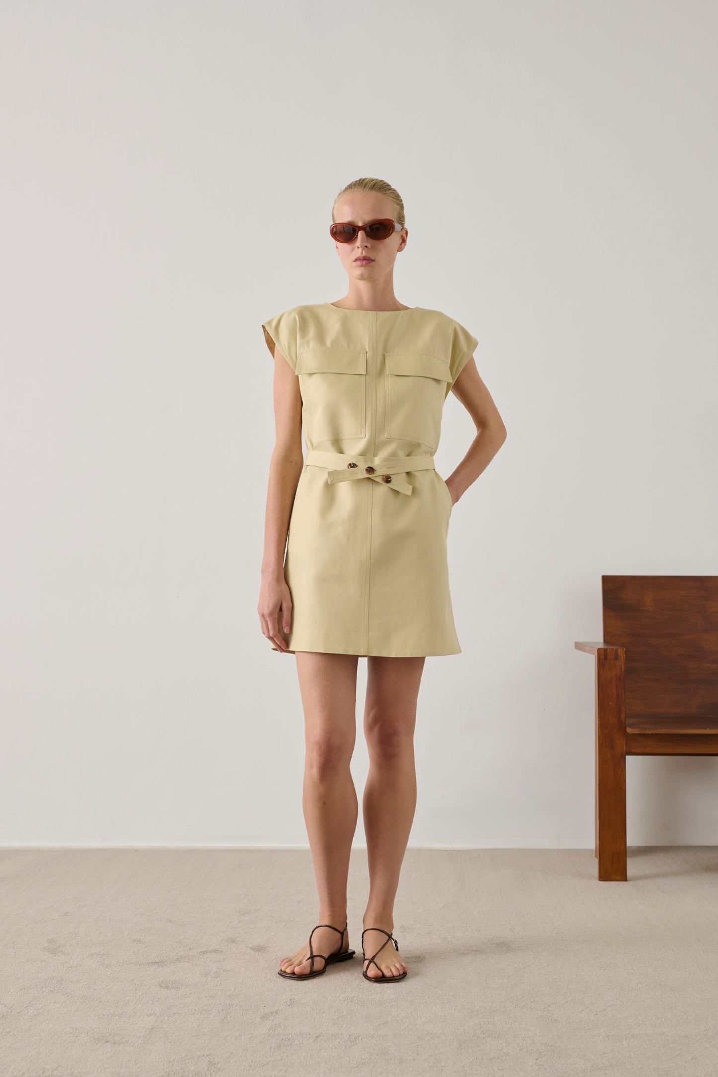 Robe Imane - Crème - Femme